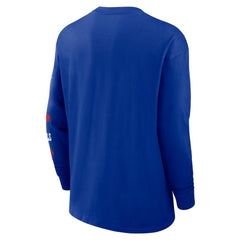 Buffalo Bills Rewind Heavy Max90 Pocket Long Sleeve T-Shirt - Royal discount