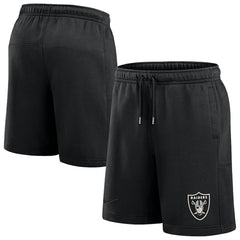 Las Vegas Raiders 24 Edge Fleece Shorts - Black cheap