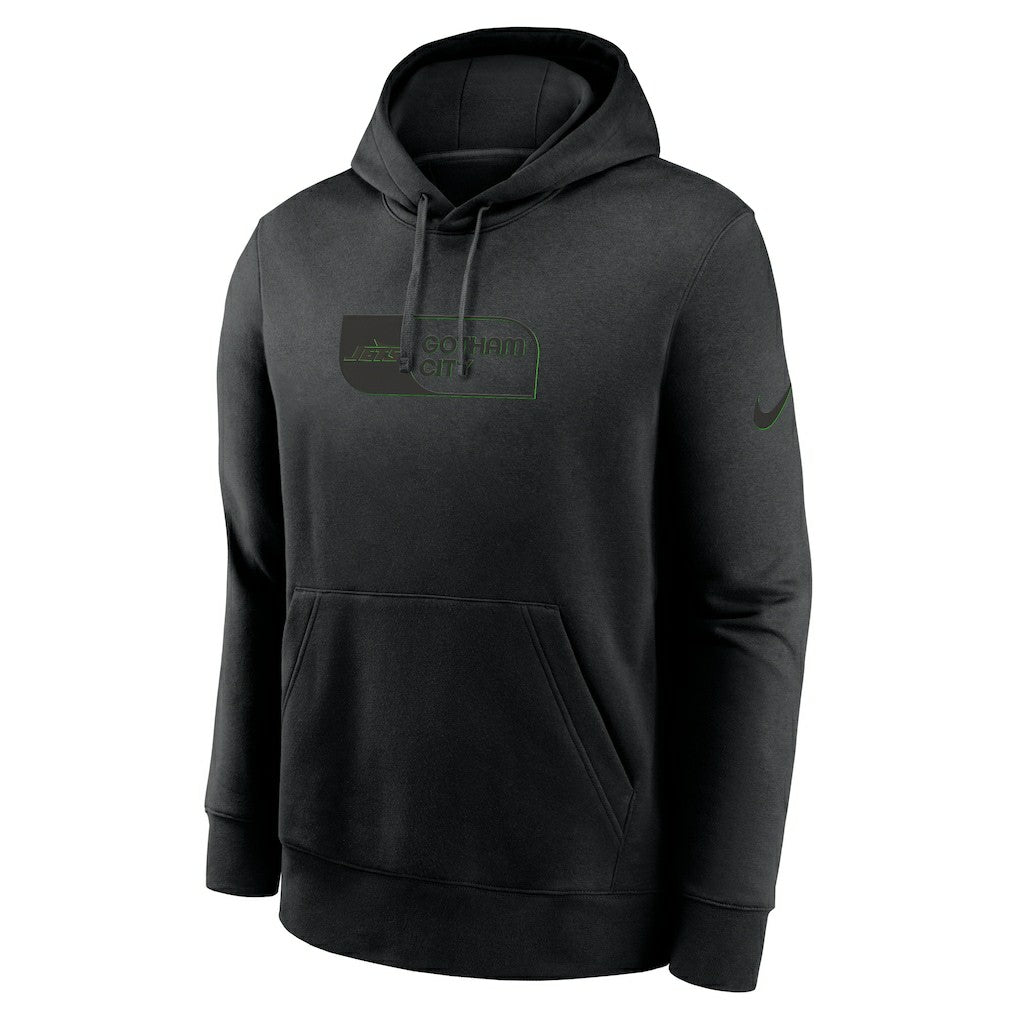 New York Jets Edge Pack French Terry Club Pullover Hoodie - Black discount