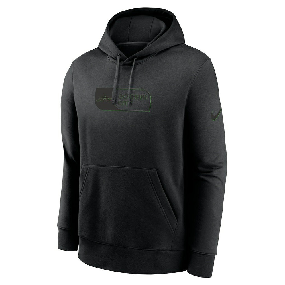 New York Jets Edge Pack French Terry Club Pullover Hoodie - Black discount