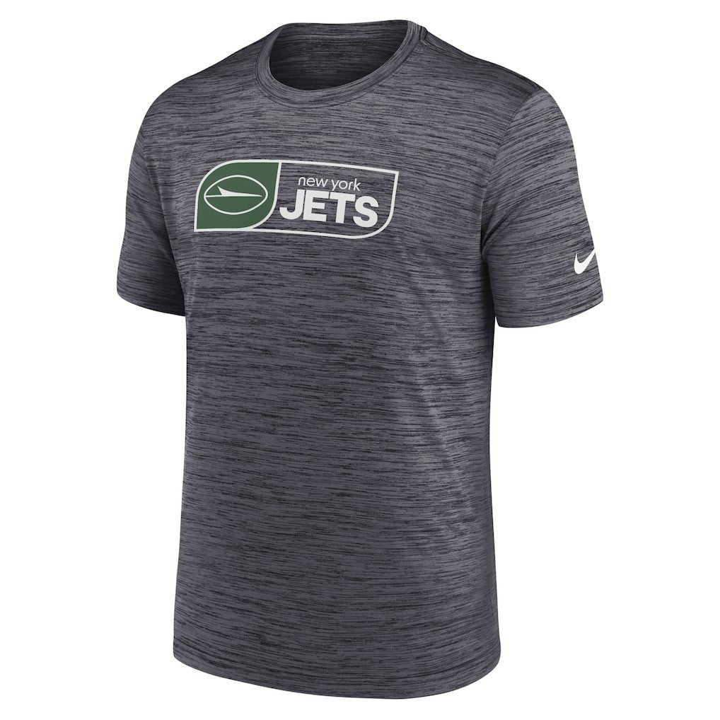 New York Jets Big & Tall Velocity Performance T-Shirt - Black outlet