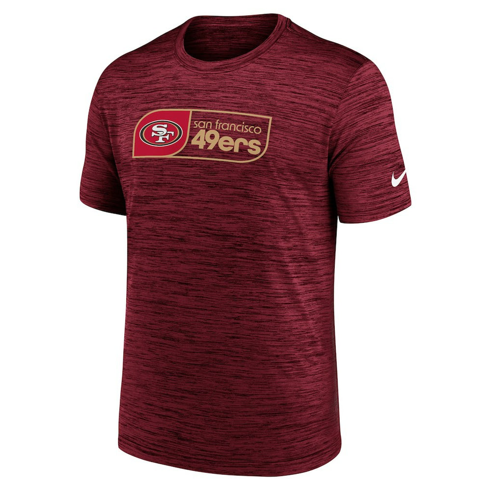 San Francisco 49ers Big & Tall Velocity Performance T-Shirt - Scarlet cheap