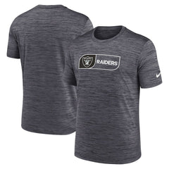 Las Vegas Raiders Big & Tall Velocity Performance T-Shirt - Black cheap