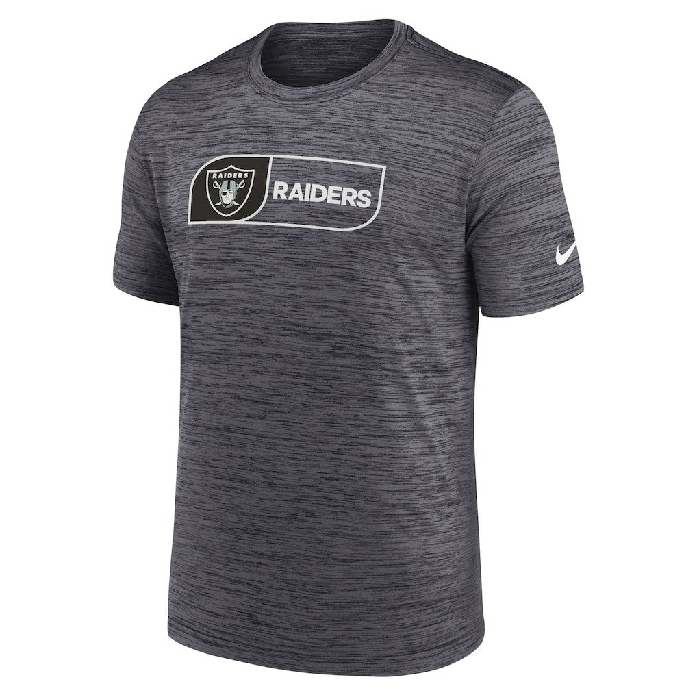 Las Vegas Raiders Big & Tall Velocity Performance T-Shirt - Black cheap