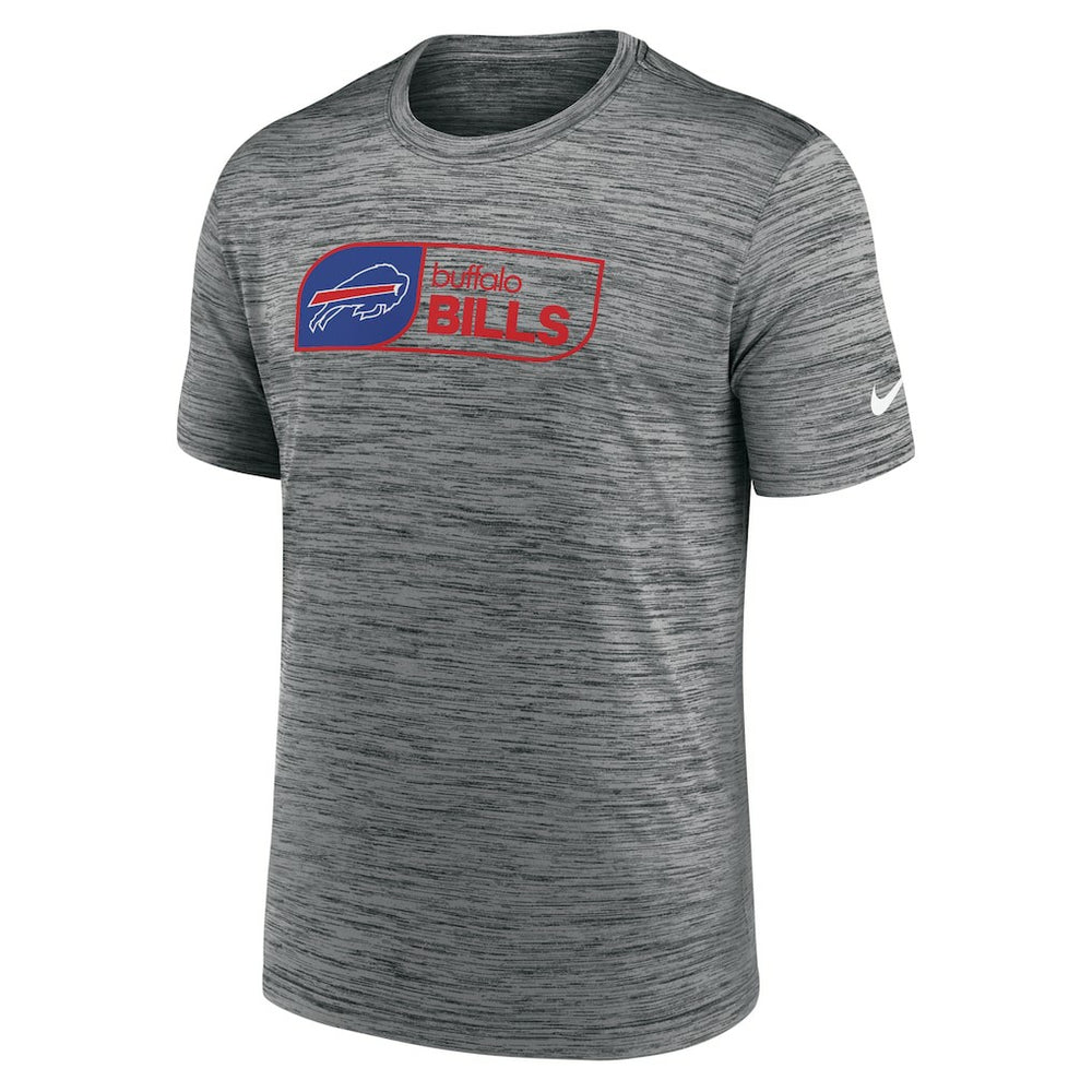 Buffalo Bills Big & Tall Velocity Performance T-Shirt - Charcoal sale
