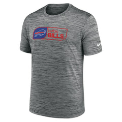 Buffalo Bills Big & Tall Velocity Performance T-Shirt - Charcoal sale