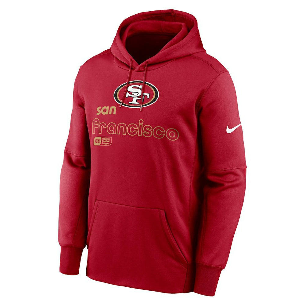San Francisco 49ers Big & Tall Performance Pullover Hoodie - Scarlet online