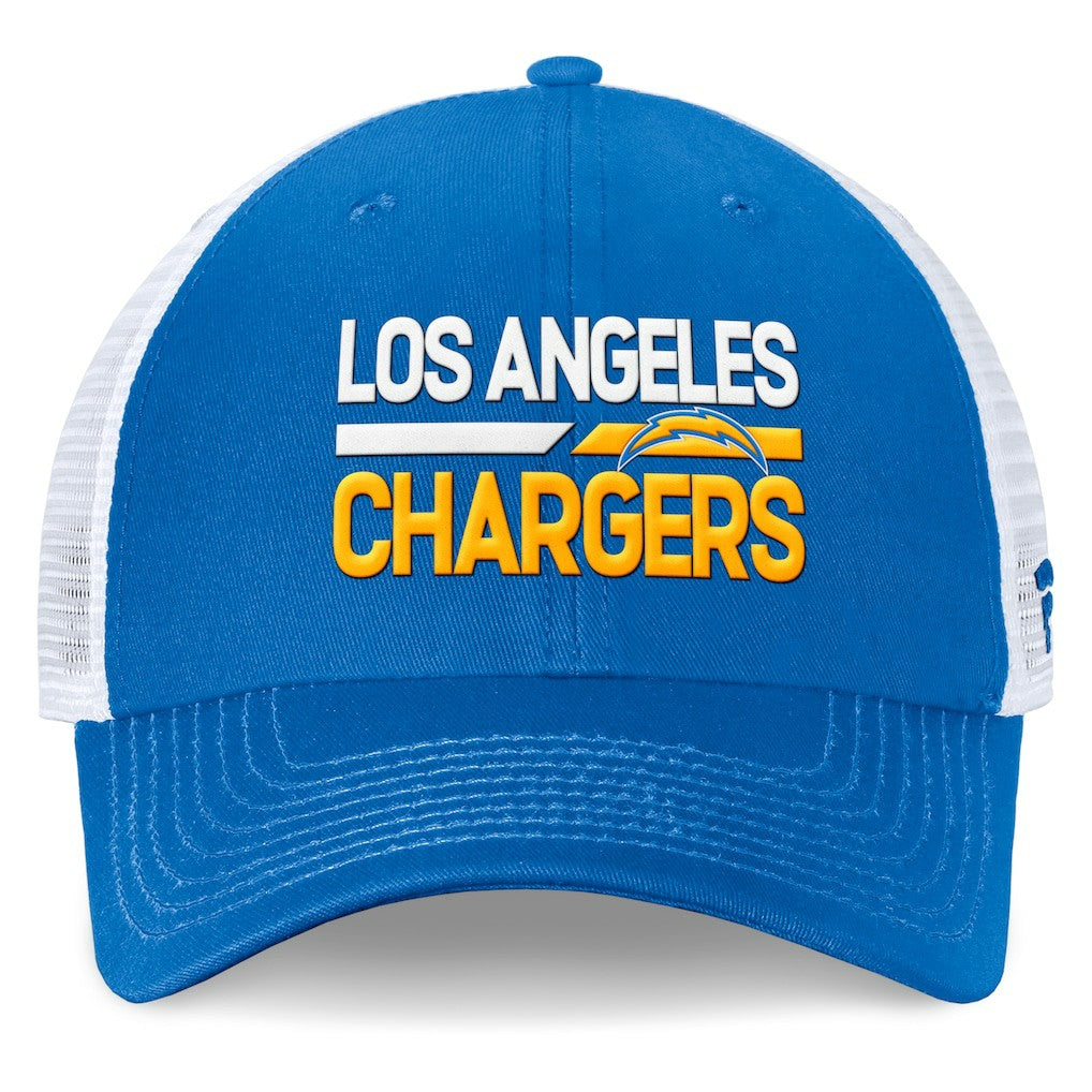 Los Angeles Chargers Upper Trucker Adjustable Hat - Powder Blue/White online