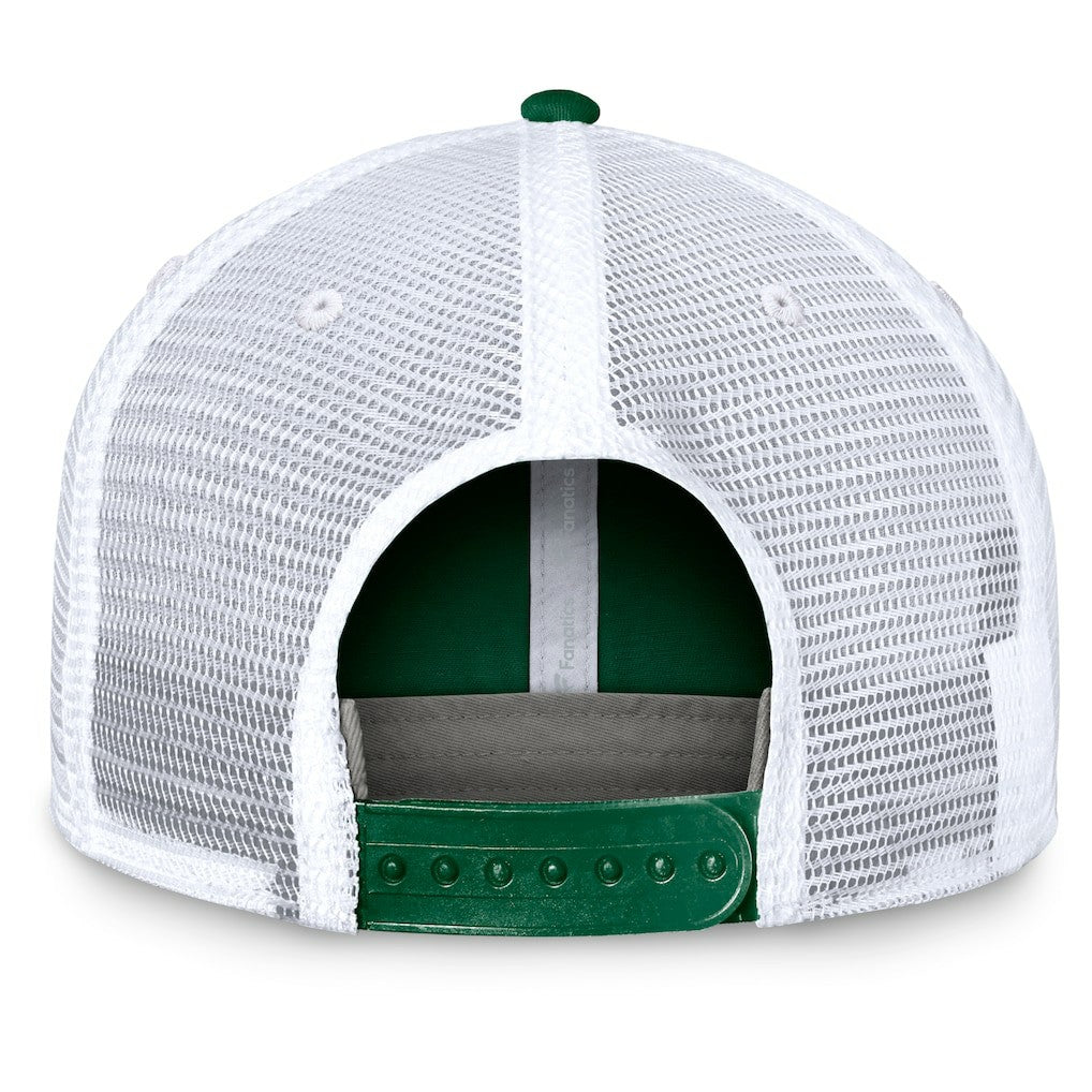 New York Jets Upper Trucker Adjustable Hat - Green/White sale