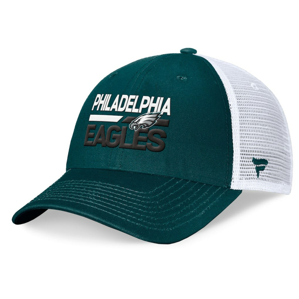 Philadelphia Eagles Upper Trucker Adjustable Hat - Midnight Green/White online