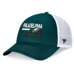 Philadelphia Eagles Upper Trucker Adjustable Hat - Midnight Green/White online