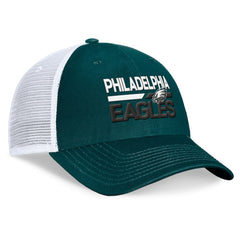 Philadelphia Eagles Upper Trucker Adjustable Hat - Midnight Green/White online