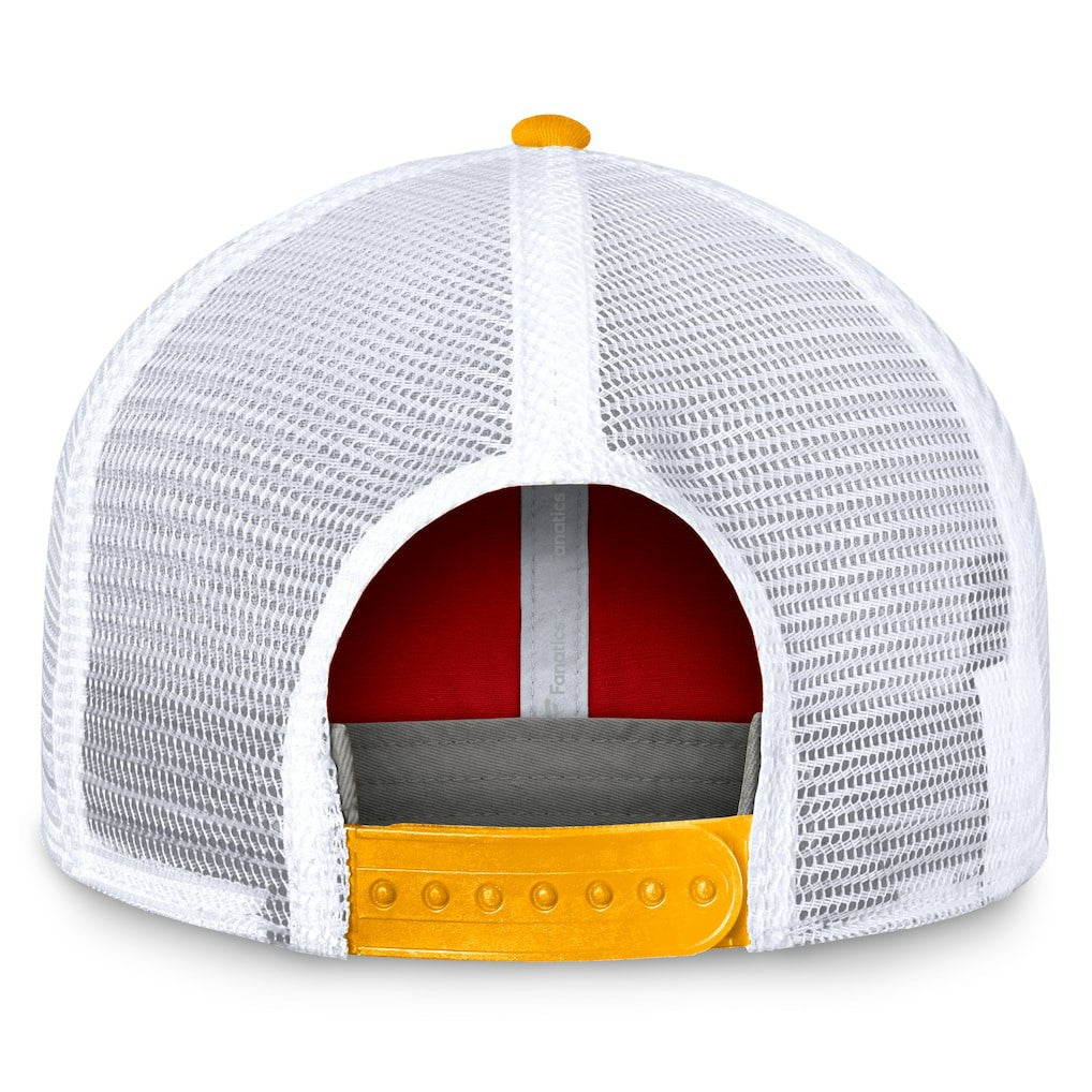 Kansas City Chiefs Bench Trucker Adjustable Hat - Red/Gold sale