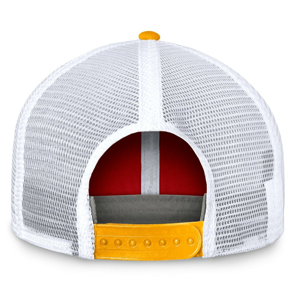 Kansas City Chiefs Bench Trucker Adjustable Hat - Red/Gold sale
