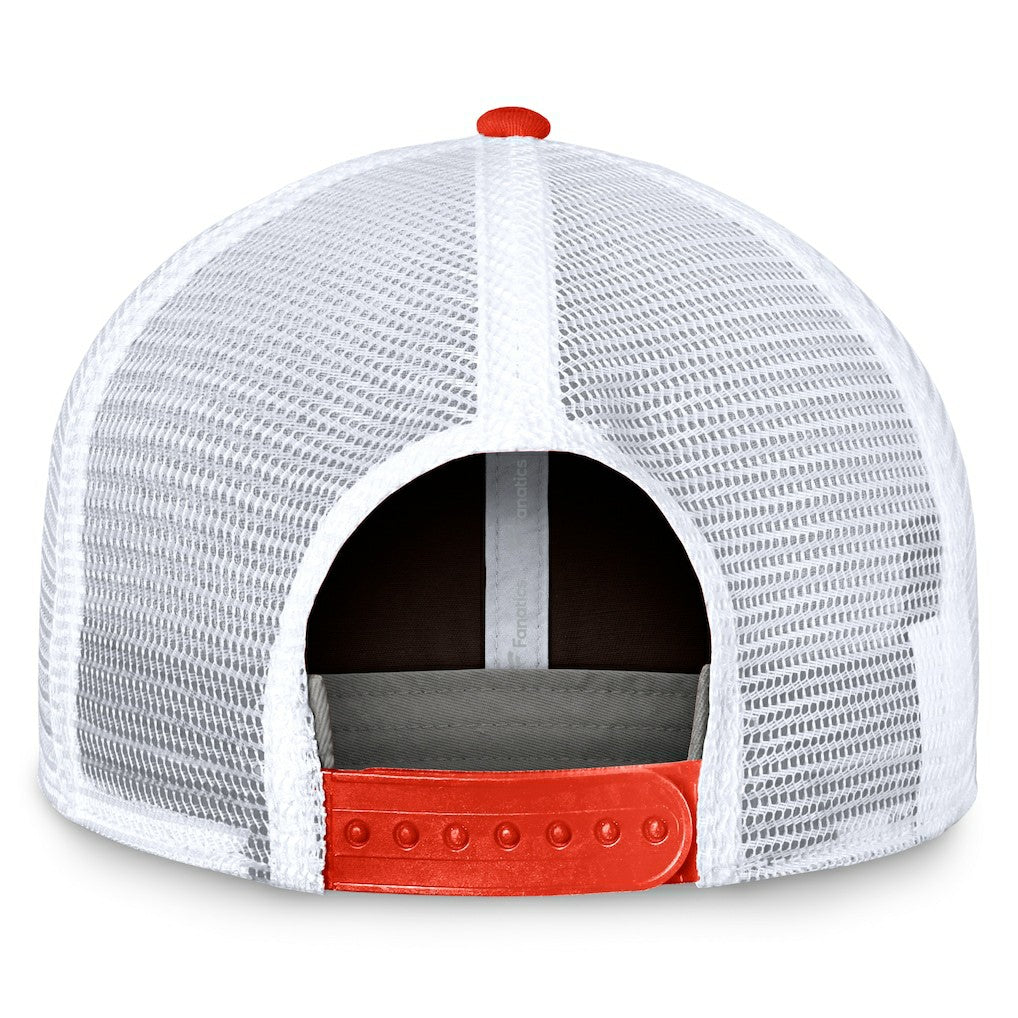 Cleveland Browns Bench Trucker Adjustable Hat - Brown/Orange for sale