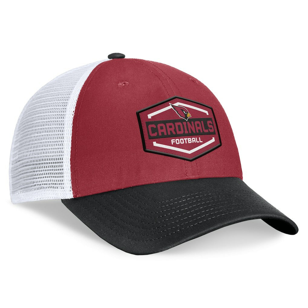 Arizona Cardinals Bench Trucker Adjustable Hat - Cardinal/Black on sale
