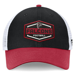 Atlanta Falcons Bench Trucker Adjustable Hat - Black/Red discount