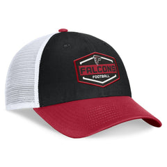 Atlanta Falcons Bench Trucker Adjustable Hat - Black/Red discount