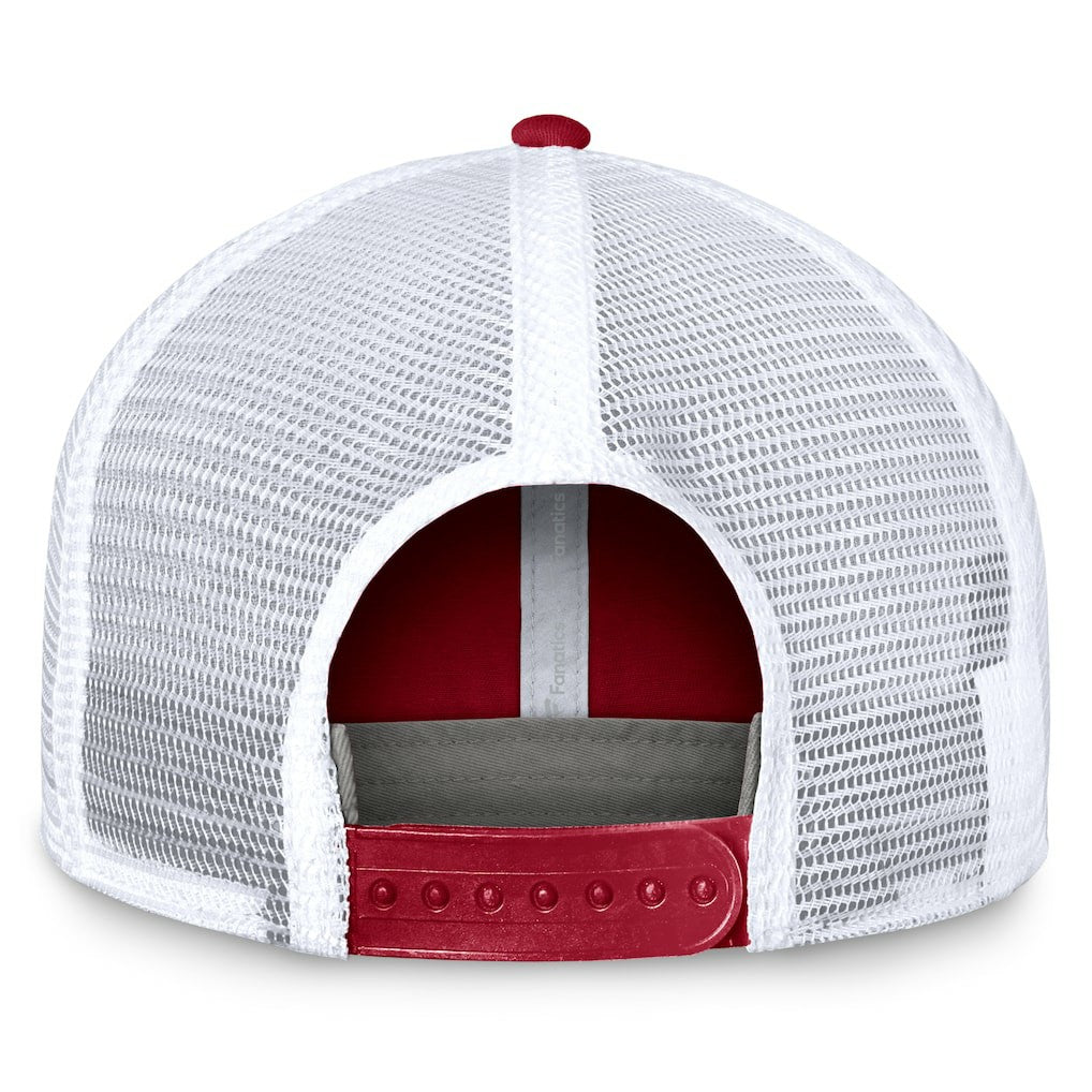 Atlanta Falcons Bench Trucker Adjustable Hat - Black/Red discount
