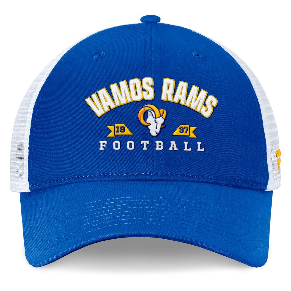 Los Angeles Rams Timeout Trucker Adjustable Hat - Royal cheap