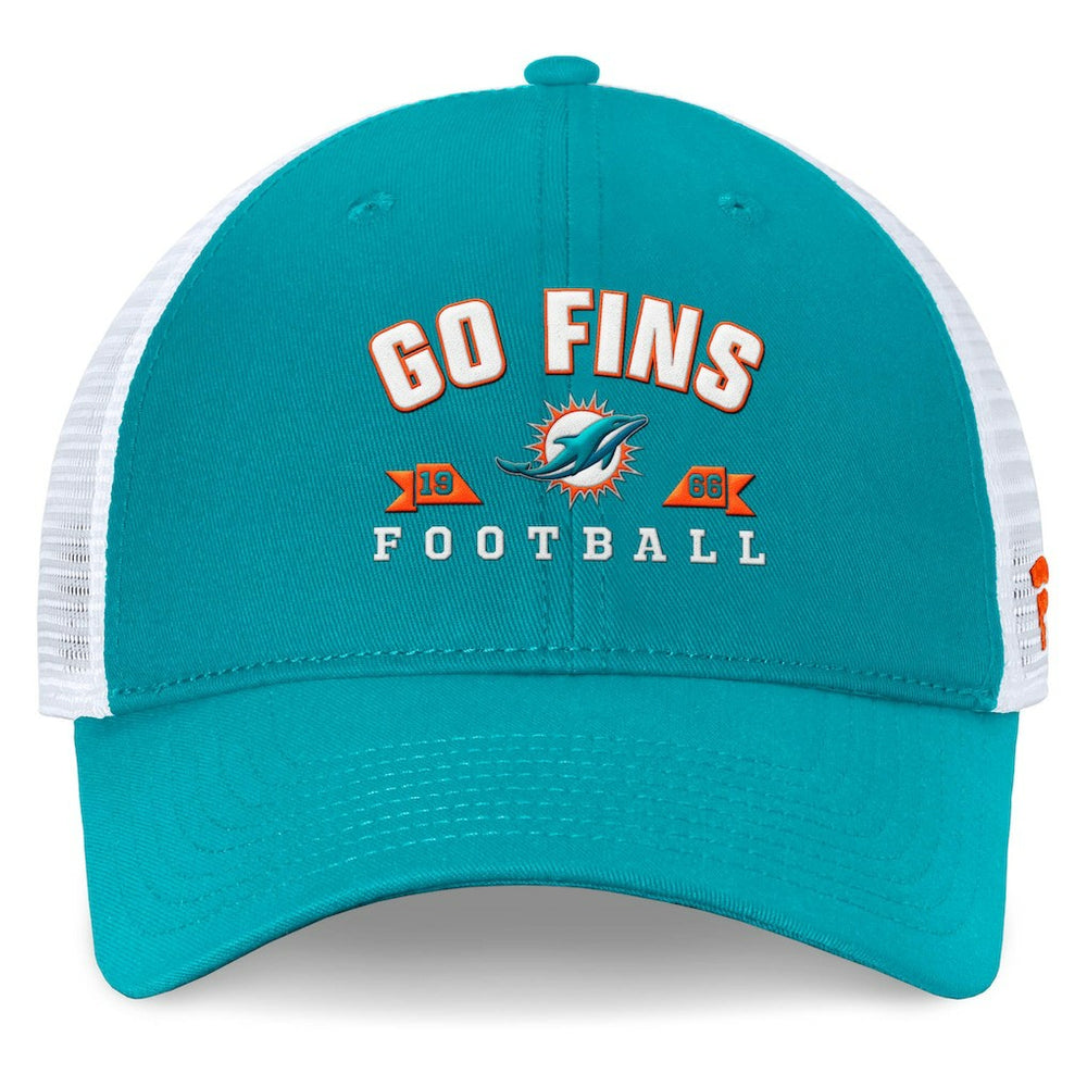 Miami Dolphins Timeout Trucker Adjustable Hat - Aqua cheap