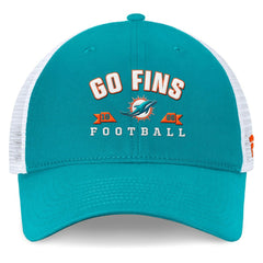 Miami Dolphins Timeout Trucker Adjustable Hat - Aqua cheap