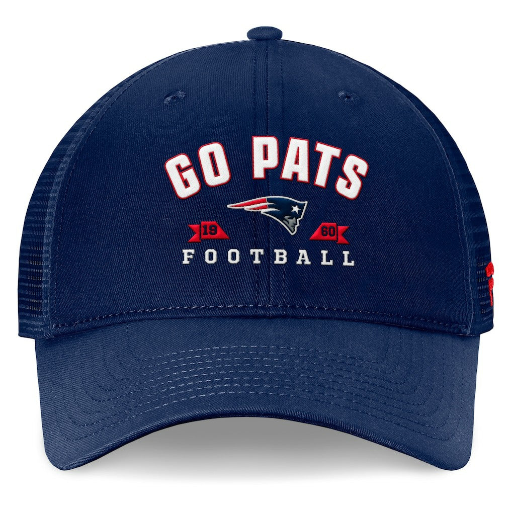 New England Patriots Timeout Trucker Adjustable Hat - Navy sale