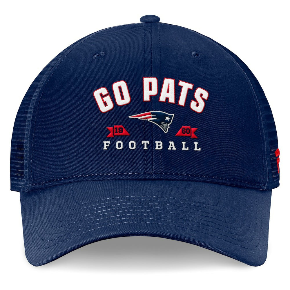 New England Patriots Timeout Trucker Adjustable Hat - Navy sale