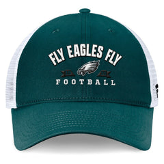Philadelphia Eagles Timeout Trucker Adjustable Hat - Midnight Green on sale