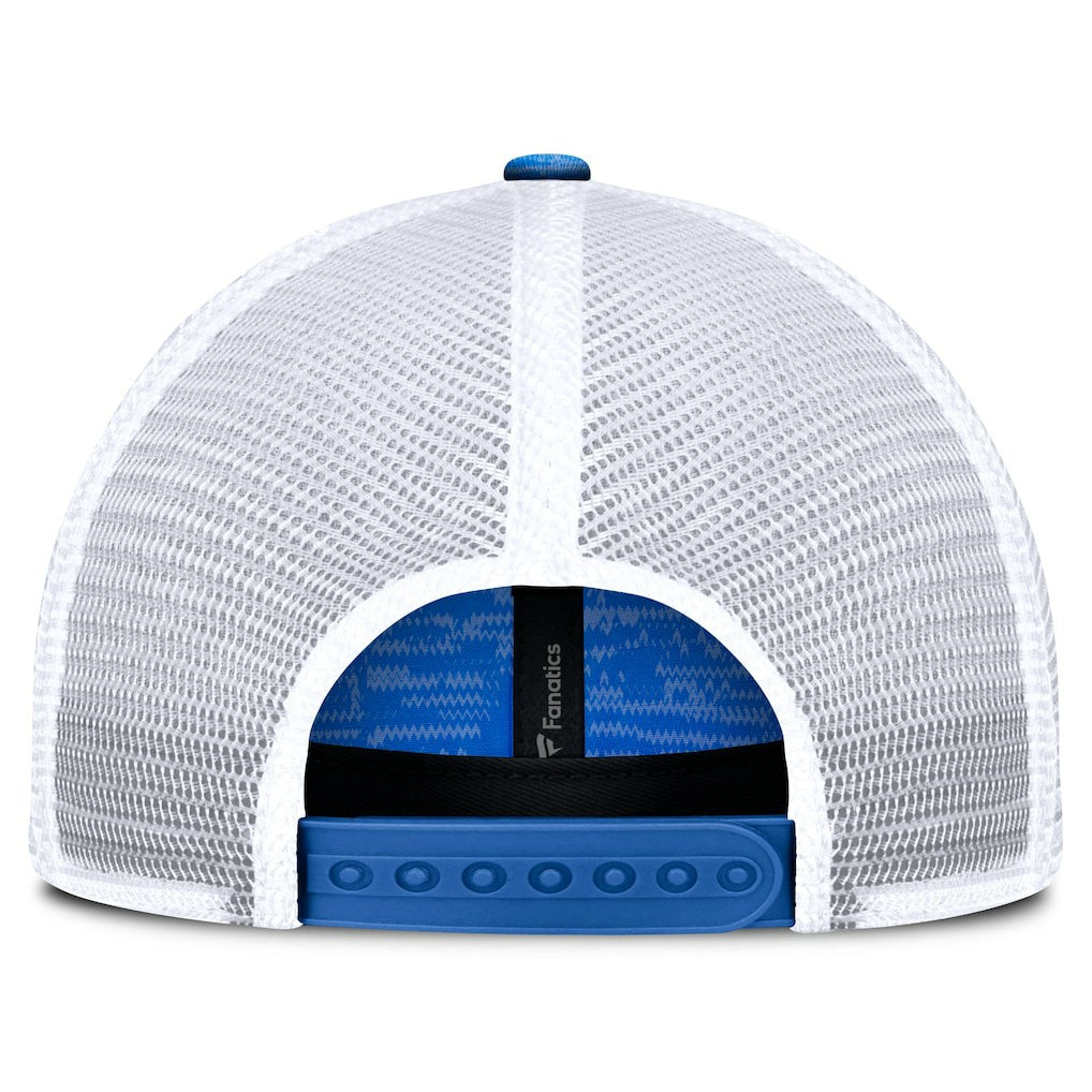 Los Angeles Chargers Challenge Trucker Adjustable Hat - Heather Powder Blue cheap