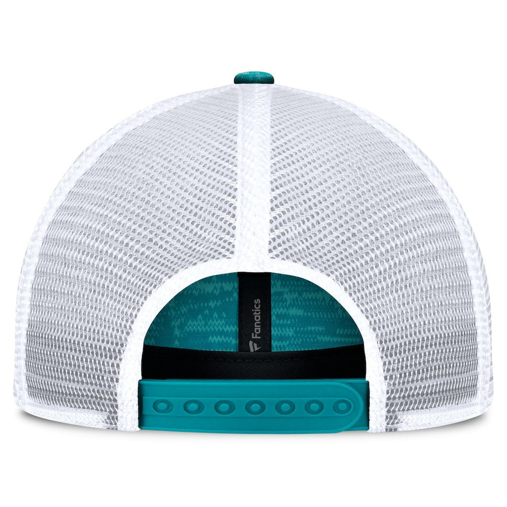 Miami Dolphins Challenge Trucker Adjustable Hat - Heather Aqua sale