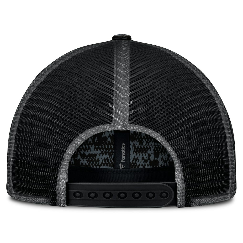 New Orleans Saints Challenge Trucker Adjustable Hat - Heather Black for sale