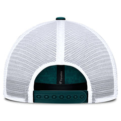 Philadelphia Eagles Challenge Trucker Adjustable Hat - Heather Midnight Green discount