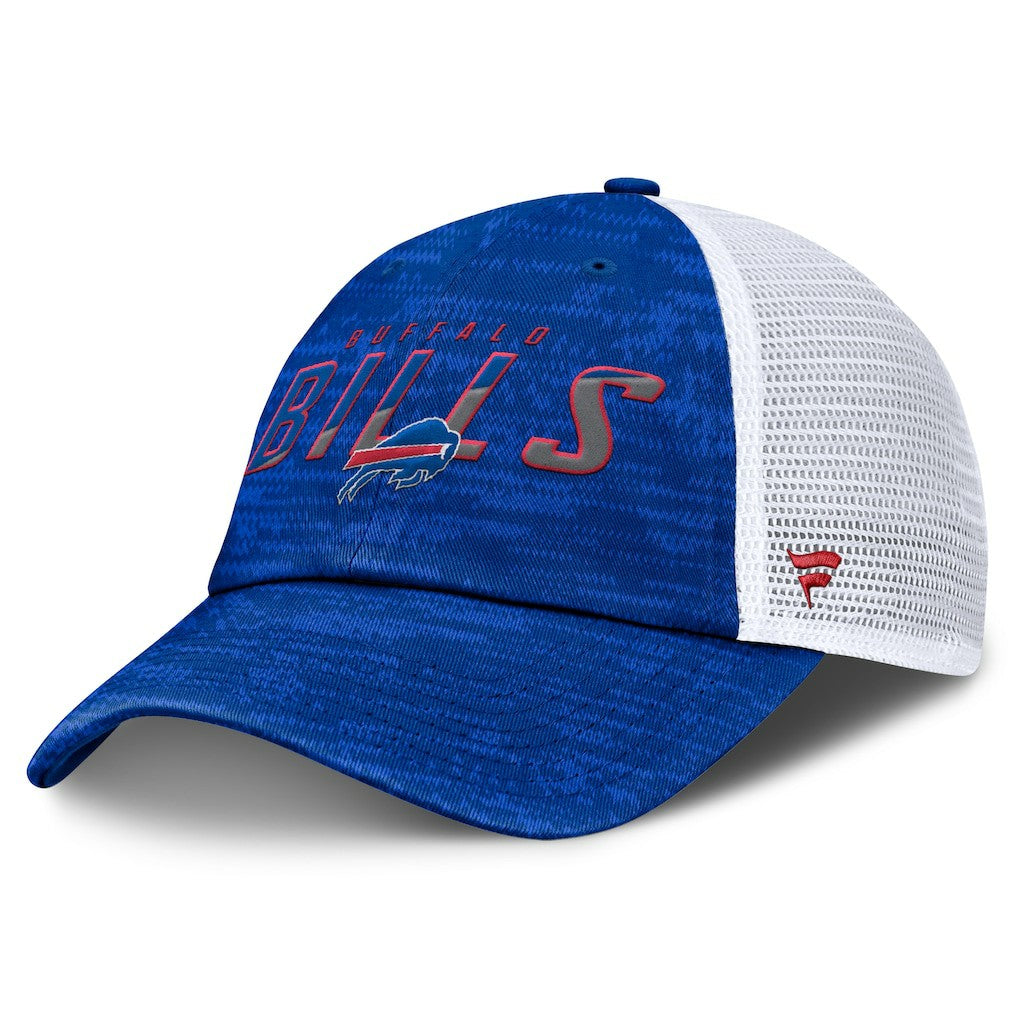 Buffalo Bills Challenge Trucker Adjustable Hat - Heather Royal outlet