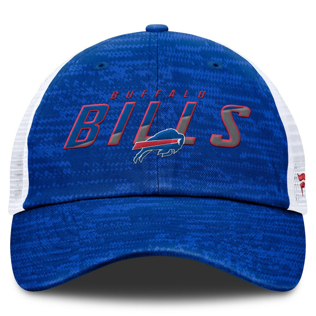 Buffalo Bills Challenge Trucker Adjustable Hat - Heather Royal outlet