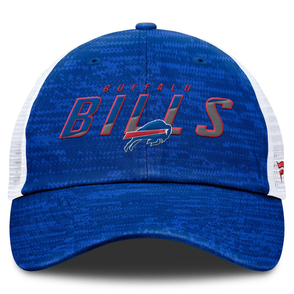 Buffalo Bills Challenge Trucker Adjustable Hat - Heather Royal outlet