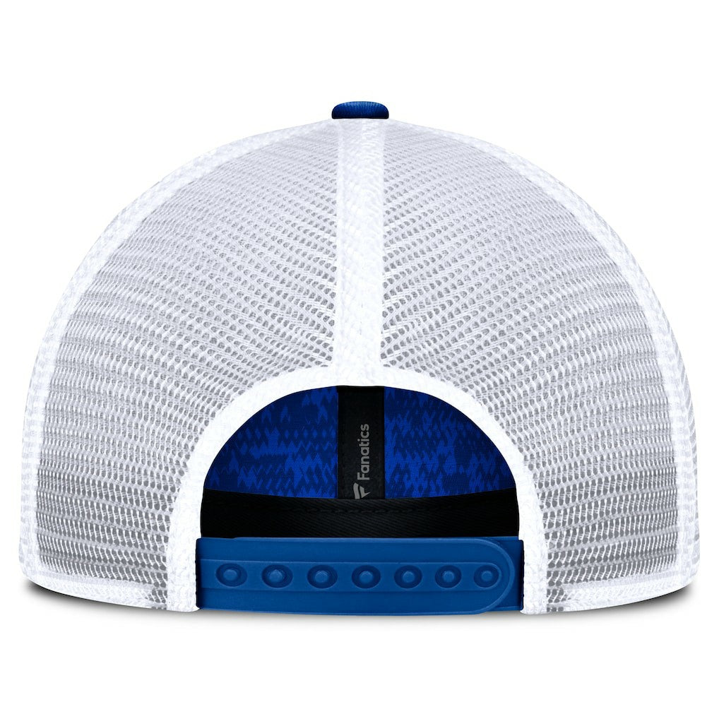 Buffalo Bills Challenge Trucker Adjustable Hat - Heather Royal outlet