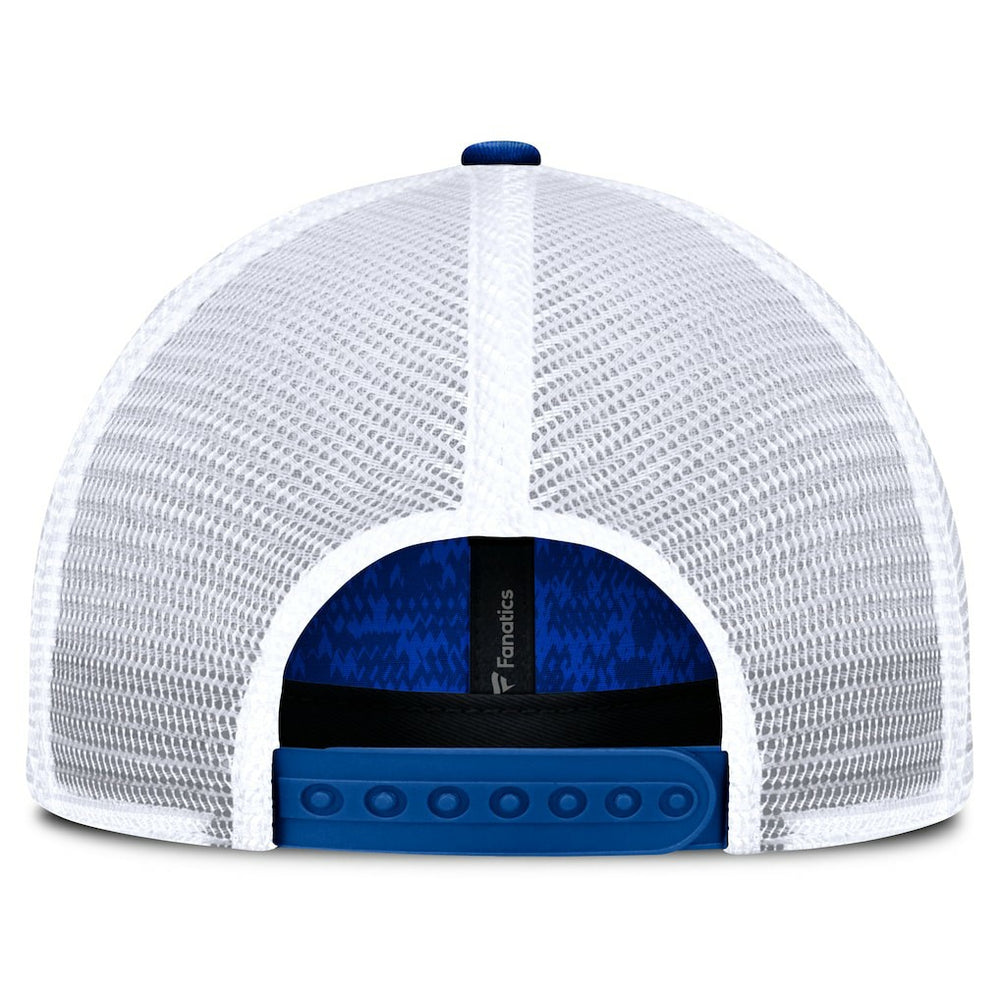 Buffalo Bills Challenge Trucker Adjustable Hat - Heather Royal outlet