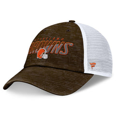 Cleveland Browns Challenge Trucker Adjustable Hat - Brown sale
