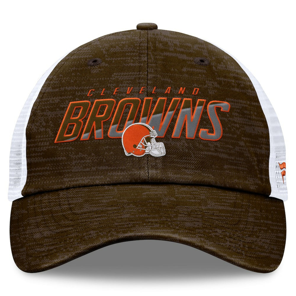 Cleveland Browns Challenge Trucker Adjustable Hat - Brown sale