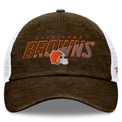 Cleveland Browns Challenge Trucker Adjustable Hat - Brown sale