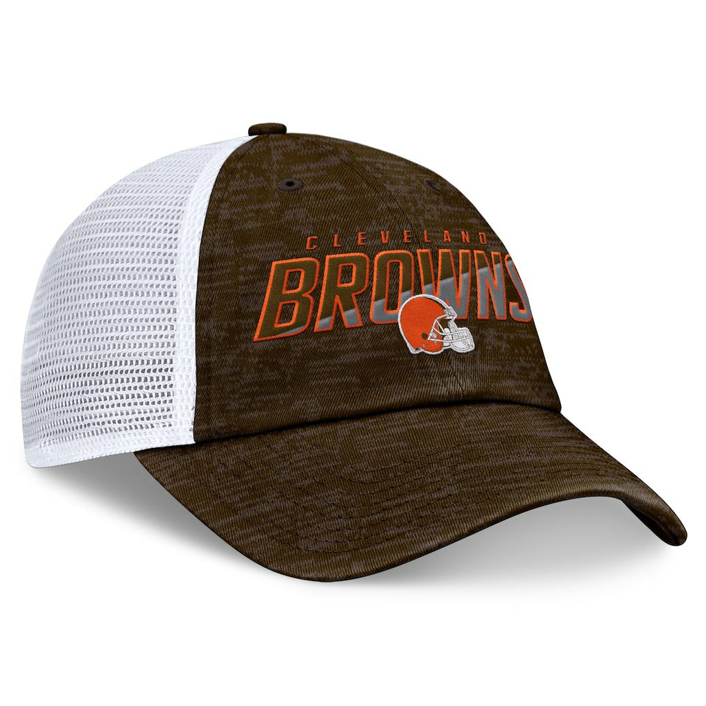 Cleveland Browns Challenge Trucker Adjustable Hat - Brown sale