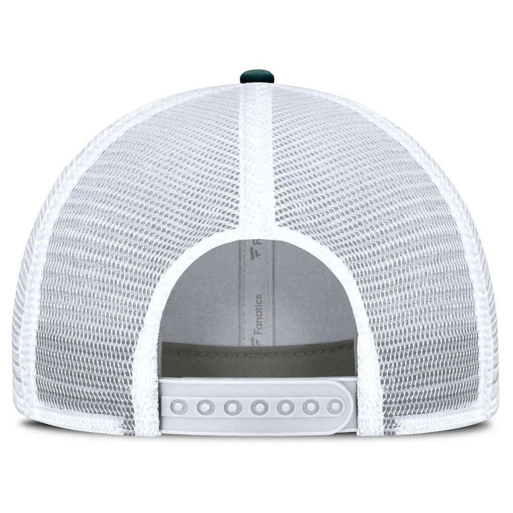 Philadelphia Eagles Flawless Stripe Adjustable Hat - White/Midnight Green cheap