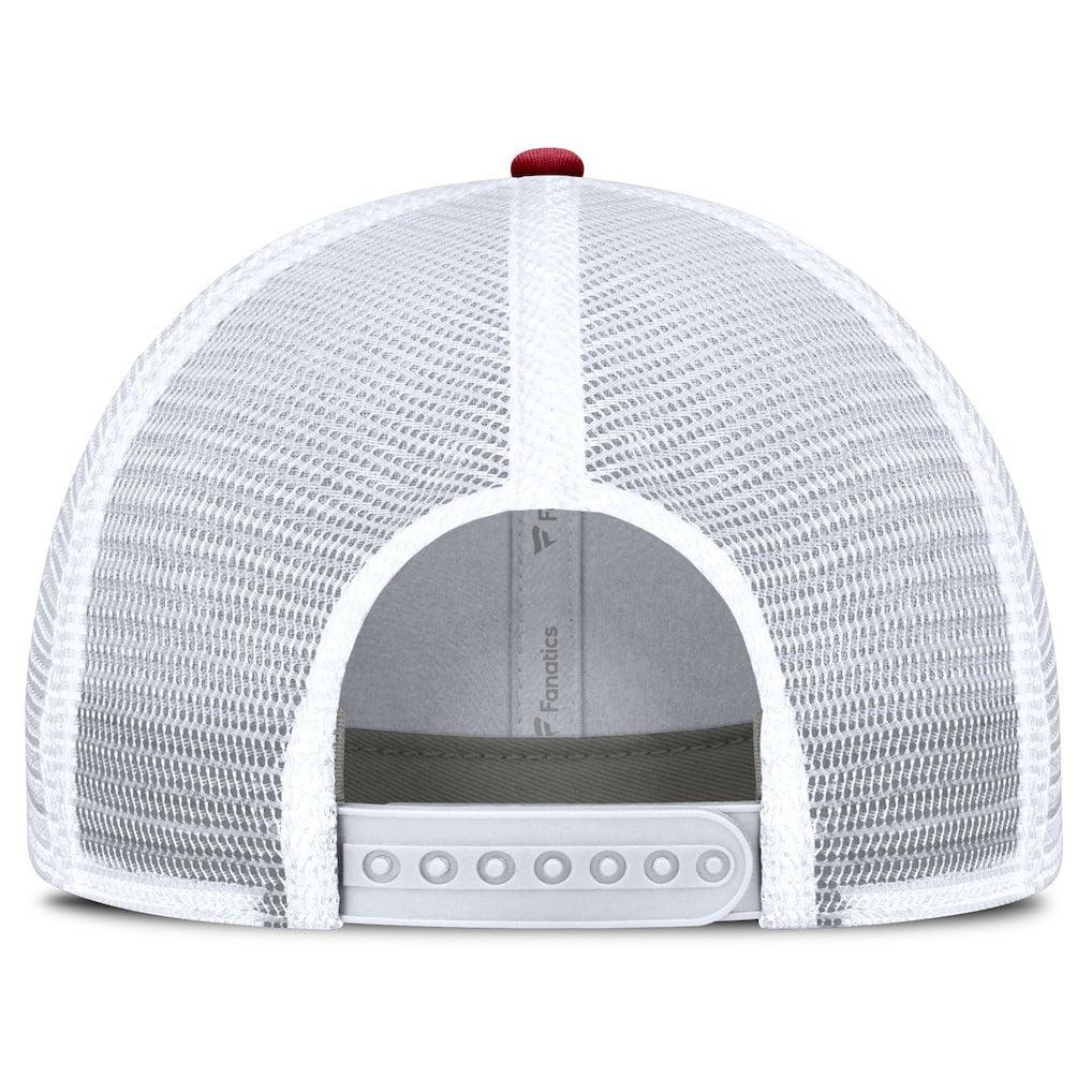 San Francisco 49ers Flawless Stripe Adjustable Hat - White/Scarlet online