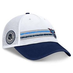 Tennessee Titans Flawless Stripe Adjustable Hat - White/Navy on sale