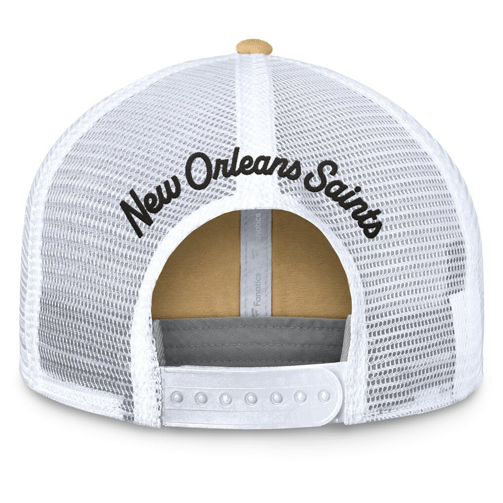 New Orleans Saints Women's Slogan Trucker Adjustable Hat - Gold online