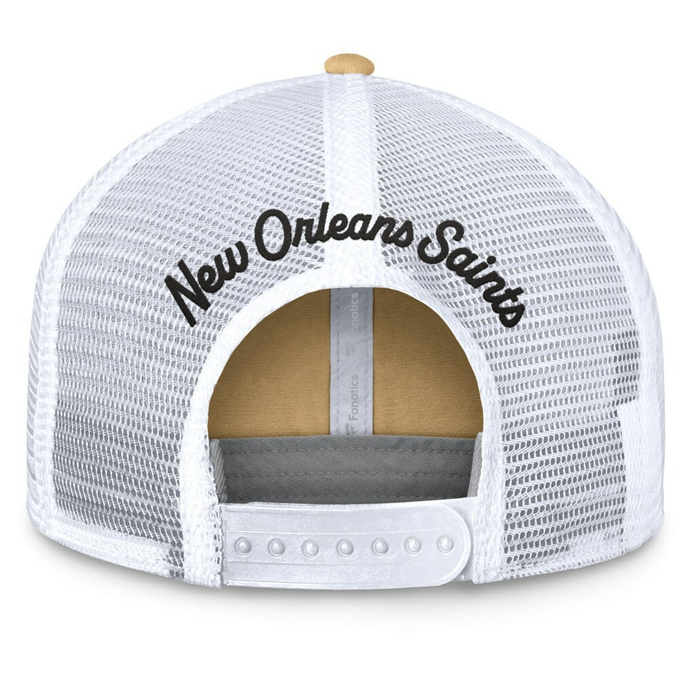 New Orleans Saints Women's Slogan Trucker Adjustable Hat - Gold online