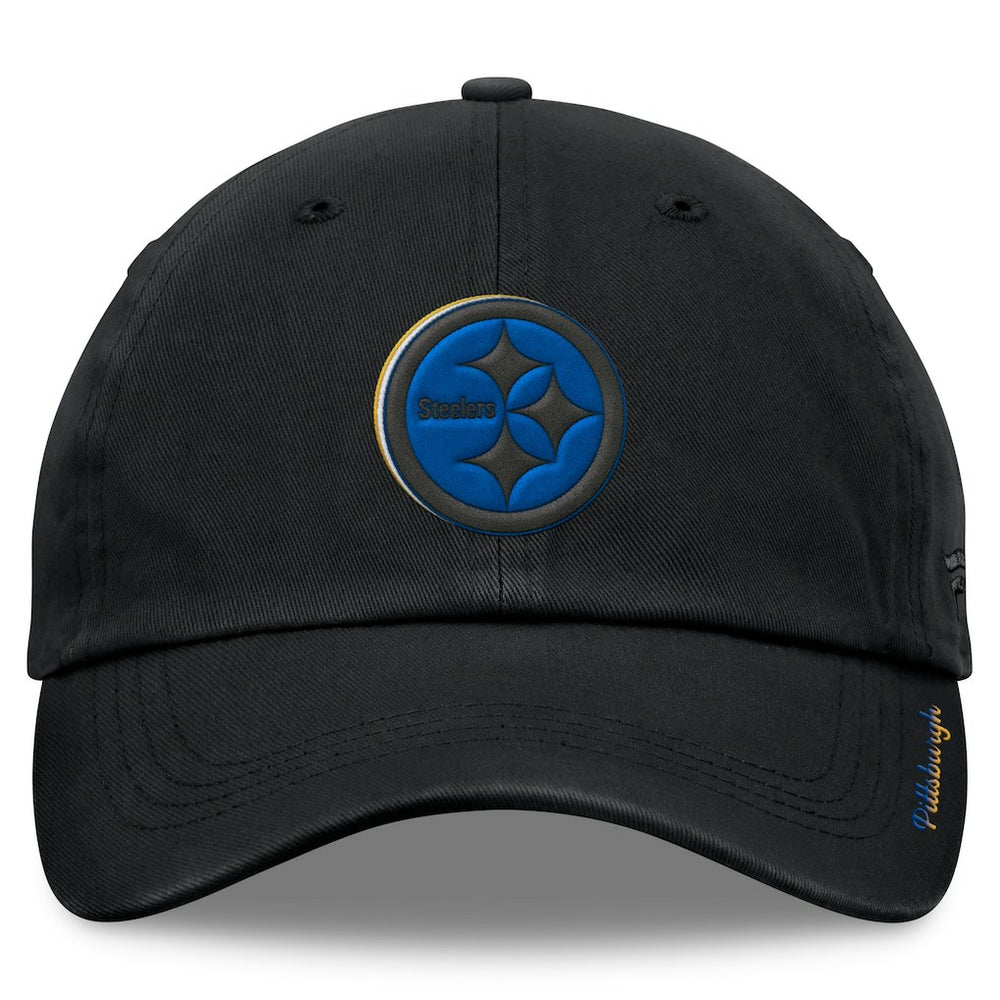 Pittsburgh Steelers Women's Eclipse Adjustable Hat - Black on sale