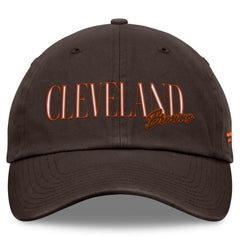 Cleveland Browns Women's City Adjustable Hat - Brown sale