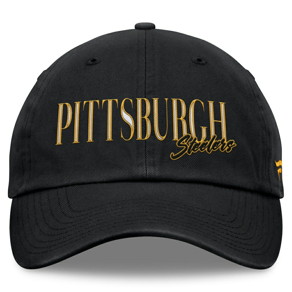 Pittsburgh Steelers Women's City Adjustable Hat - Black outlet